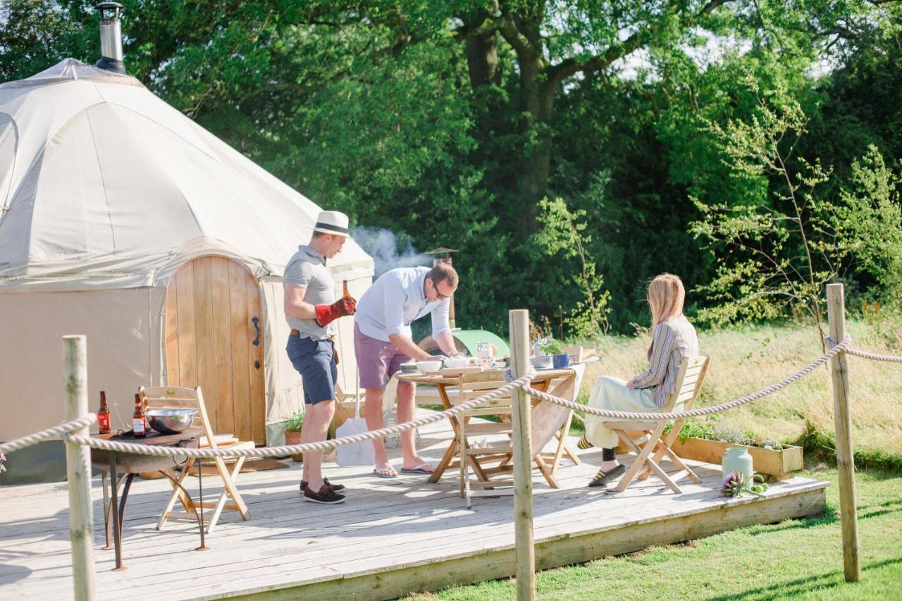 Vila Yurtshire Fountains - Wensley Yurt Ripon Exteriér fotografie
