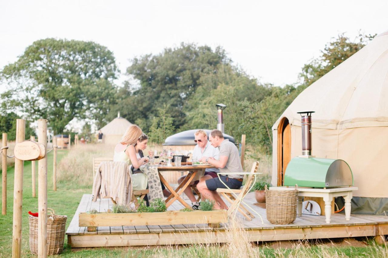 Vila Yurtshire Fountains - Wensley Yurt Ripon Exteriér fotografie